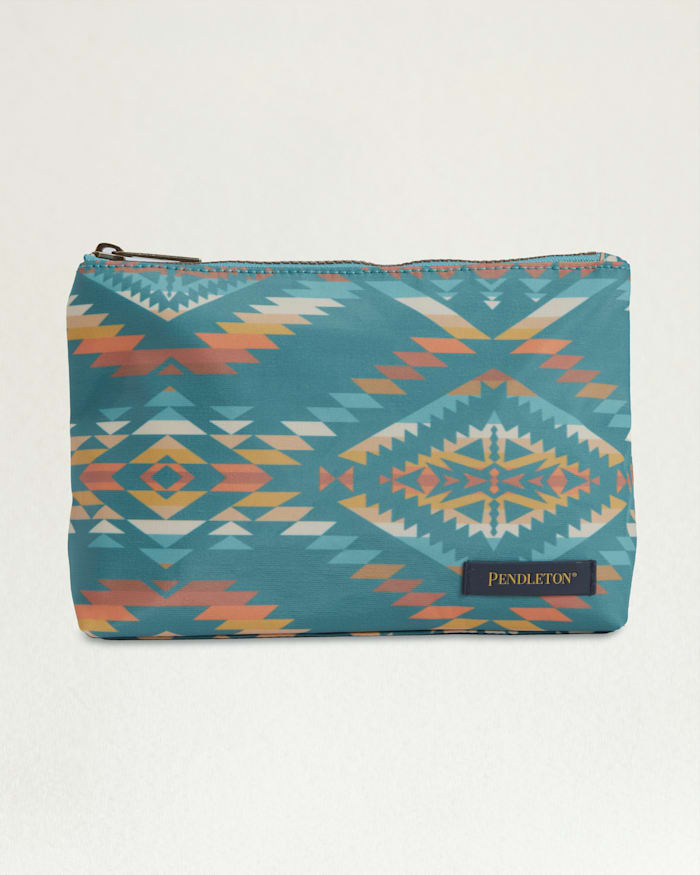 SUMMERLAND BRIGHT CANOPY CANVAS ZIP POUCH